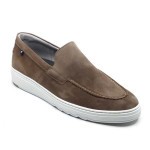 Floris van Bommel mocassin beige suède 40028-22